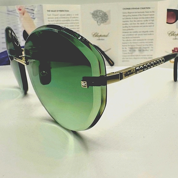 👑Chopard 🏆Made in. Japan 🇯🇵 ‼️Special edition Sunglasses 2SCHD43S 🆙 - Picture 7 of 15